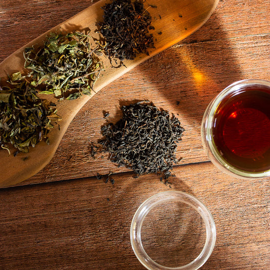 Black & White Tea Box