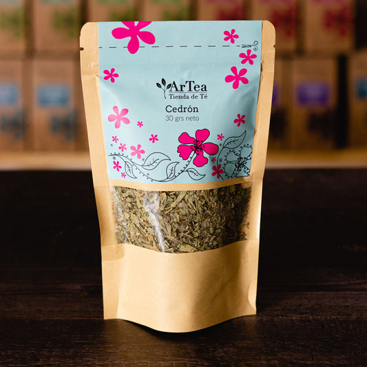 Cedrón. Marca ArTea, formato 30 grs