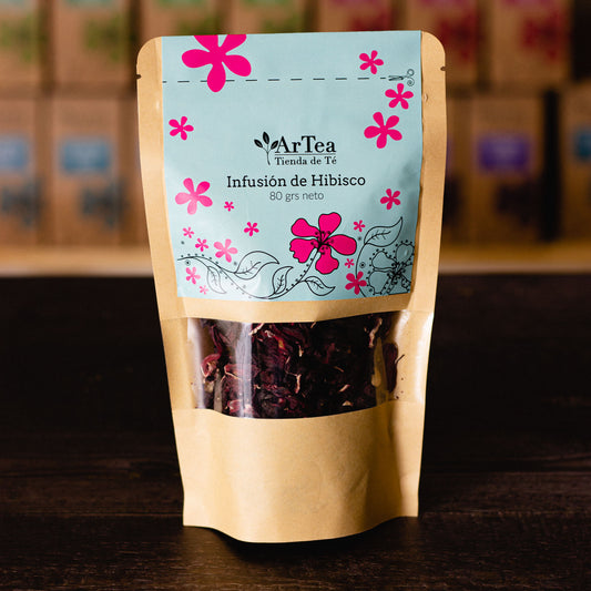 Infusión de Hibisco. Marca ArTea, formato 80 grs