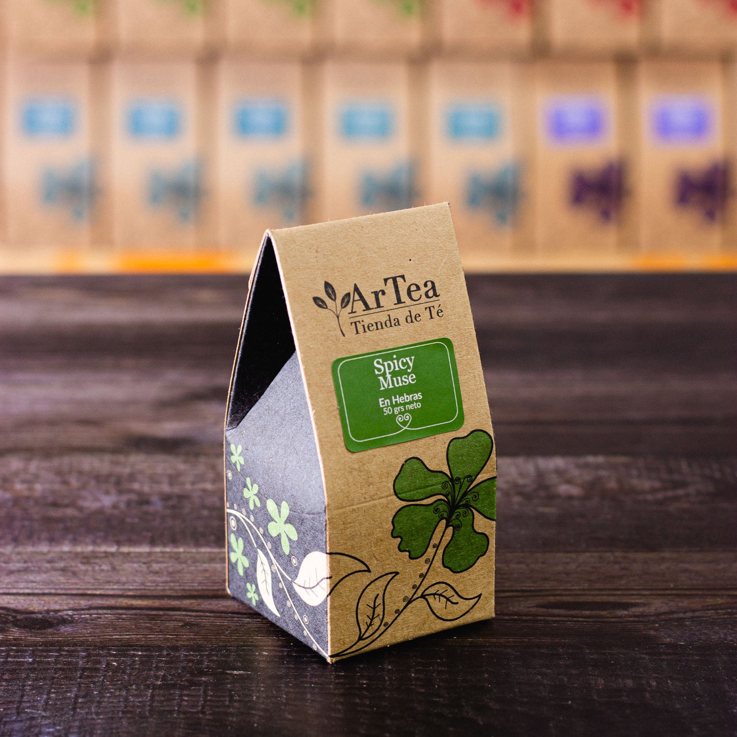 Spicy Muse: té verde con anís y especias