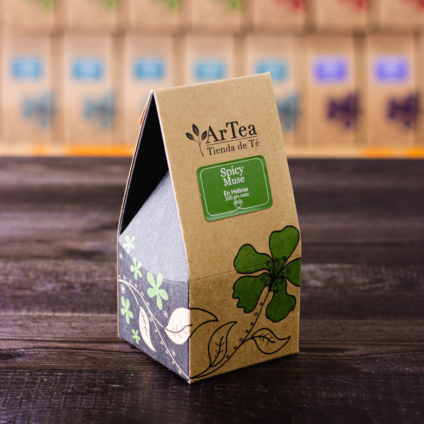 Spicy Muse: té verde con anís y especias