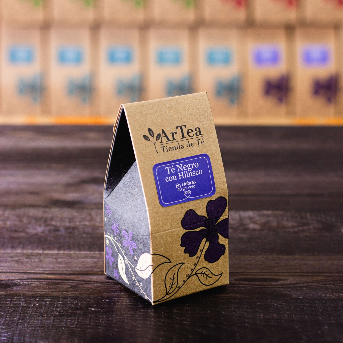 Té negro con hibisco
