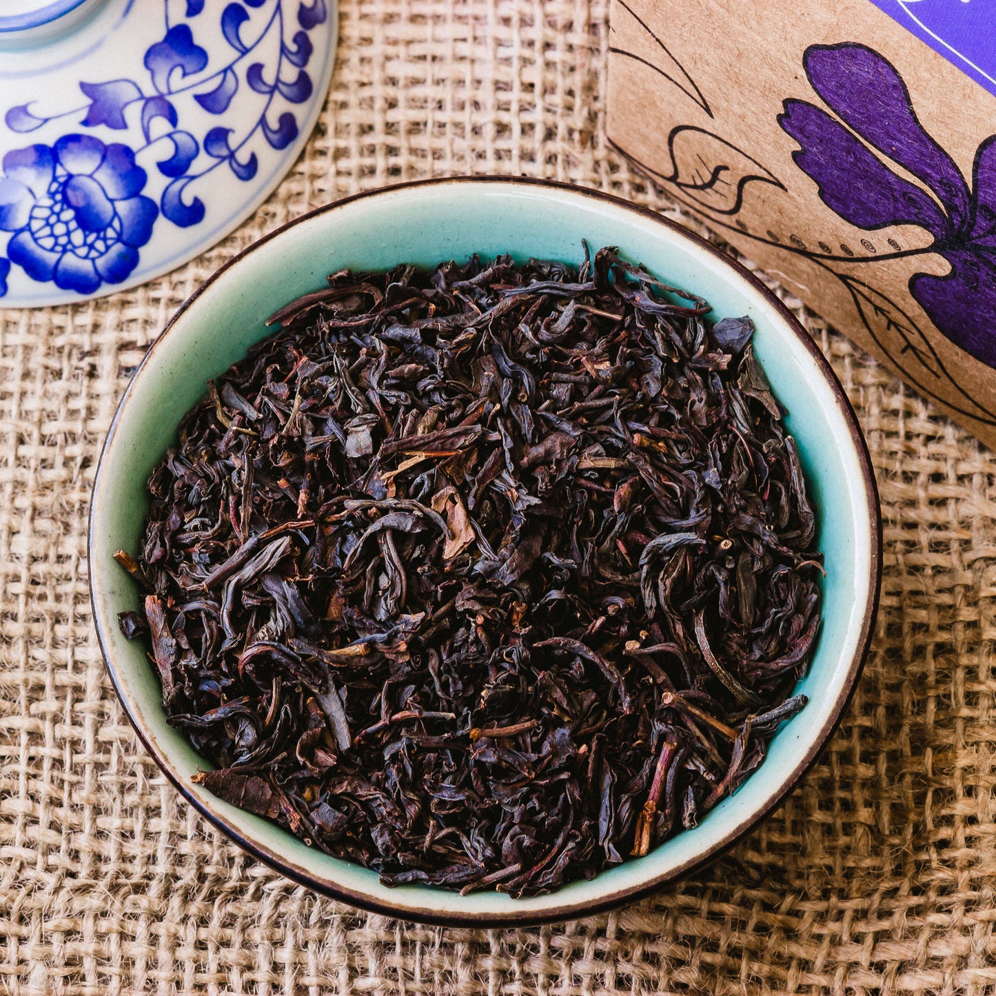 Black & White Tea Box
