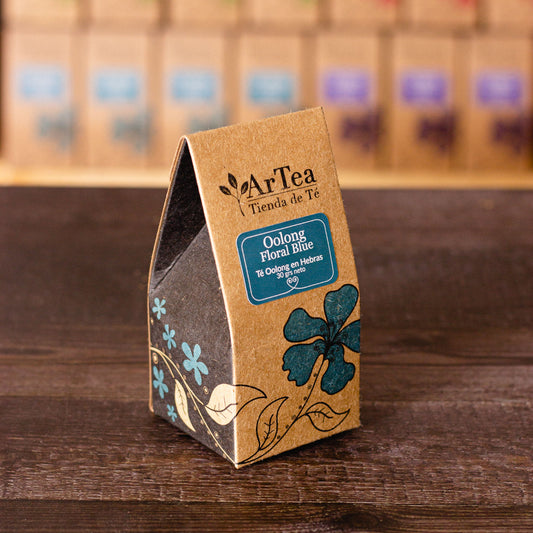 Oolong Floral Blue: té con infusión color azul