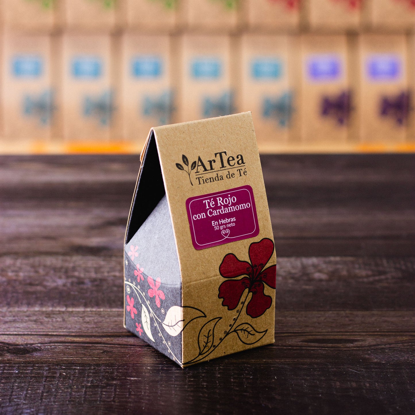Té rojo Pu-Erh con cardamomo