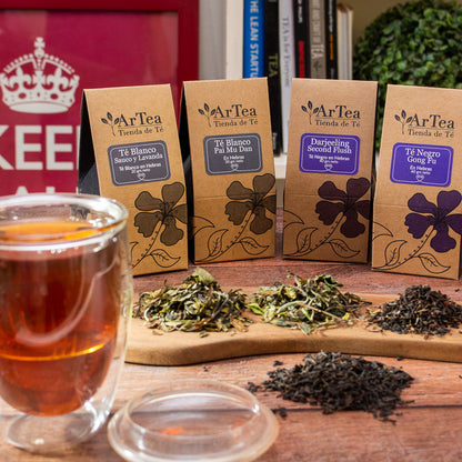 Black & White Tea Box