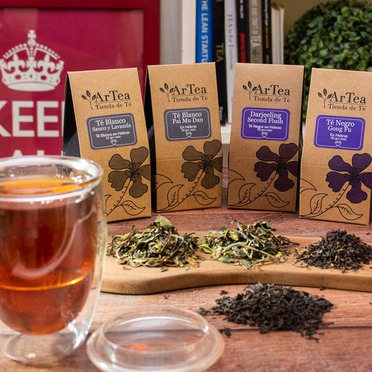 Black & White Tea Box