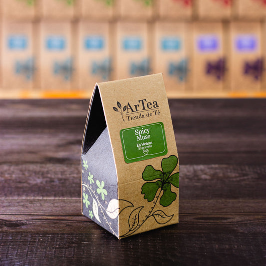 Spicy Muse: té verde con anís y especias