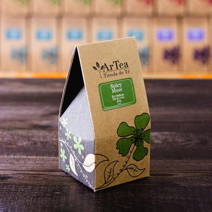 Spicy Muse: té verde con anís y especias
