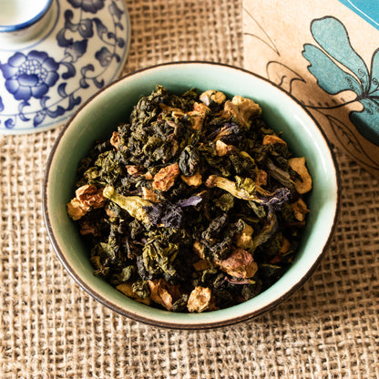 Oolong Floral Blue: té con infusión color azul