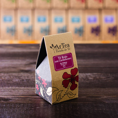 Té rojo Pu-Erh con cardamomo