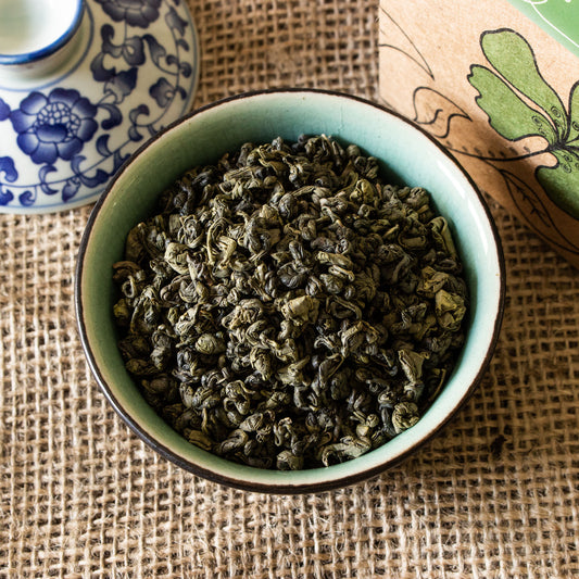 Té verde gunpowder orgánico